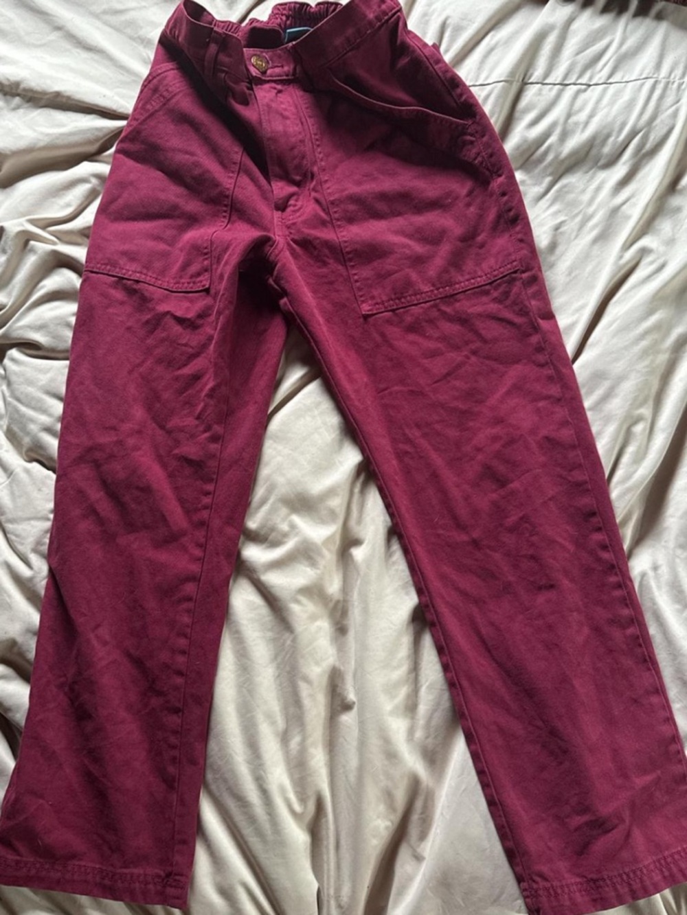 Big Bud Press Work Pants in cranberry